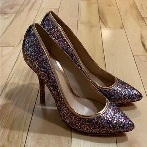 Schutz Delila Glitter Pumps - 10 B